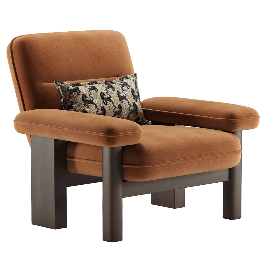 Boucle Accent Chair Image 5