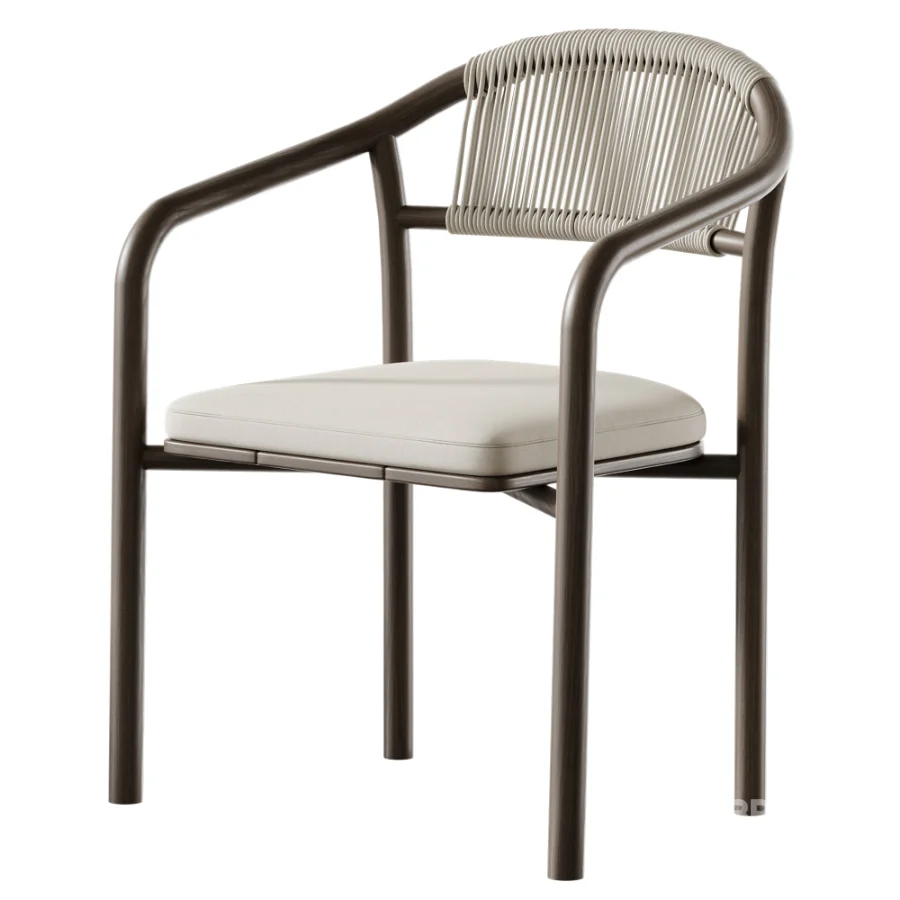 Marie Dining Armchair Covered Image 2