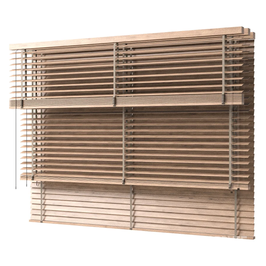 Wooden Blinds Set 47 Image 5