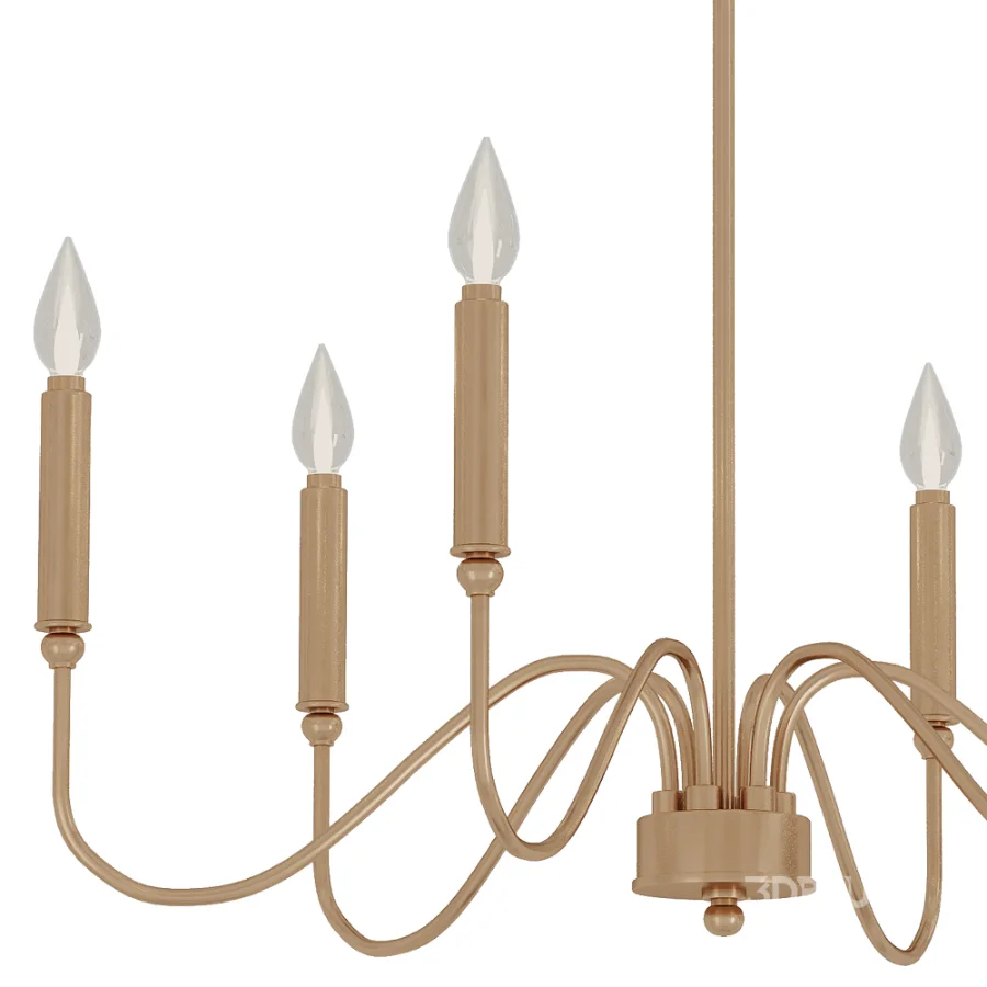 Tracen Dimmable Traditional Chandelier Image 7