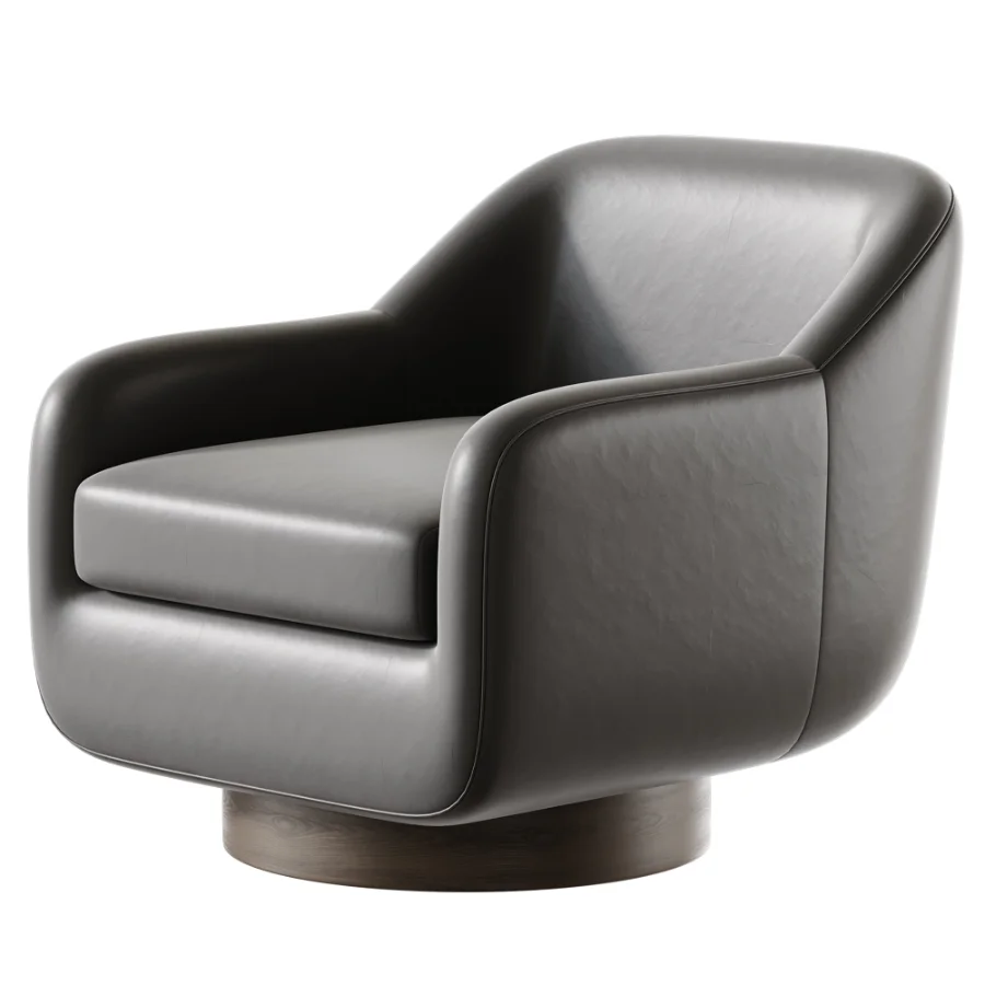 Modern Swivel Accent Chair Image 3