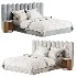 Modern Colline Upholstered King Bed - Thumbnail 4