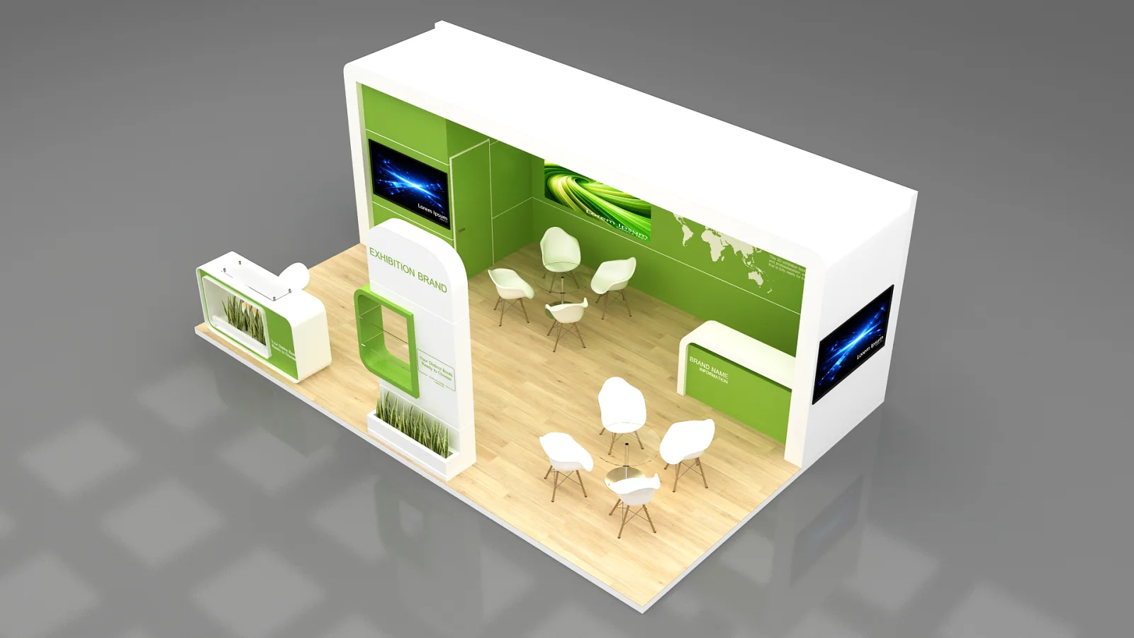 exhibition booth Image 1