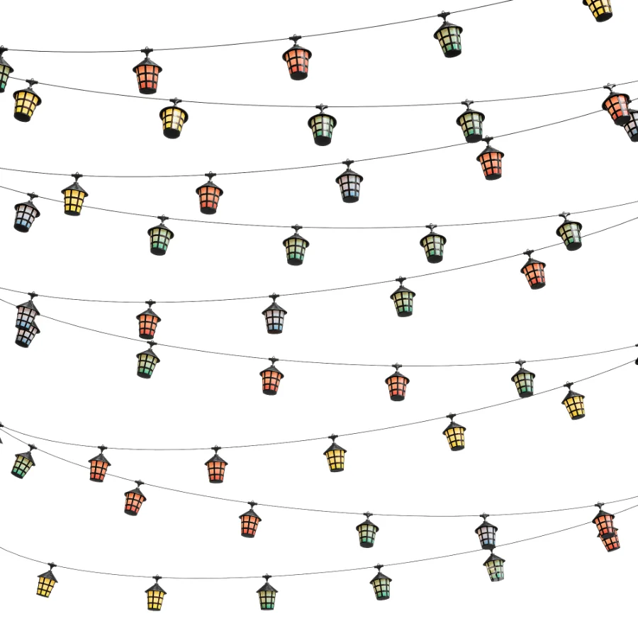 Editable Garland Outdoor String Lights 18 Image 1