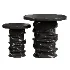 Gemini Set of 2 Purple Side Tables - Thumbnail 1