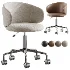 Home Office Swivel Armchair - Thumbnail 1