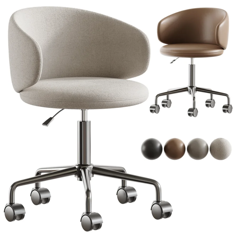 Home Office Swivel Armchair Image 1