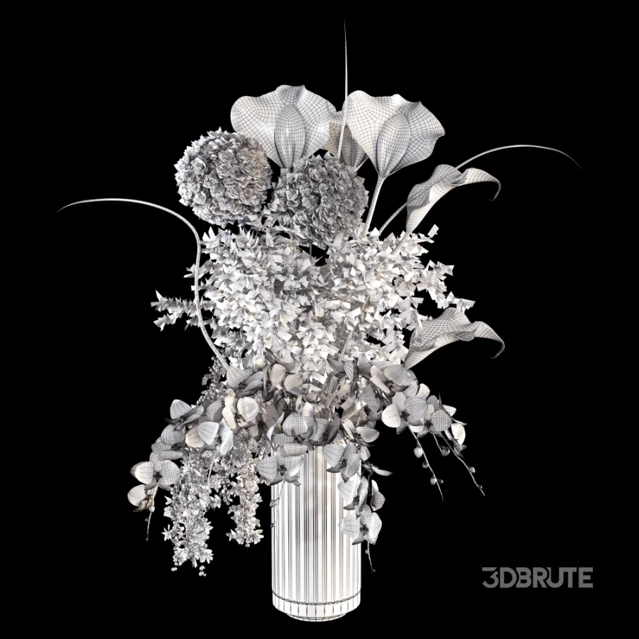 Luxury Orchid Floral Arrangment 057 Image 6