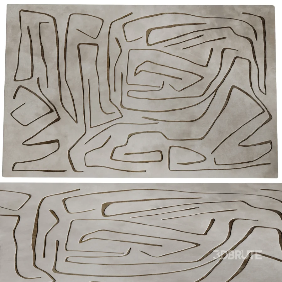 Tableau Pewter Carpet Image 3