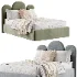 Upholstered Cloud Bed - Thumbnail 4
