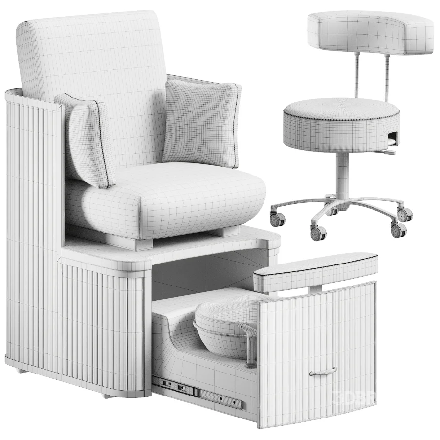Belava Dorset Plumbed Pedicure & Spa Chair Image 5