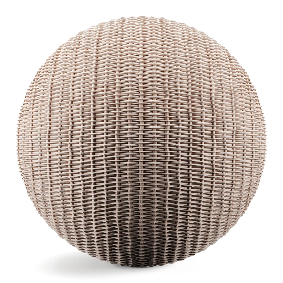 FB18 PBR Woven basket 4K Image 5
