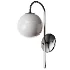 Wall Light E27 MB3167 Gold with a White Ball - Thumbnail 2