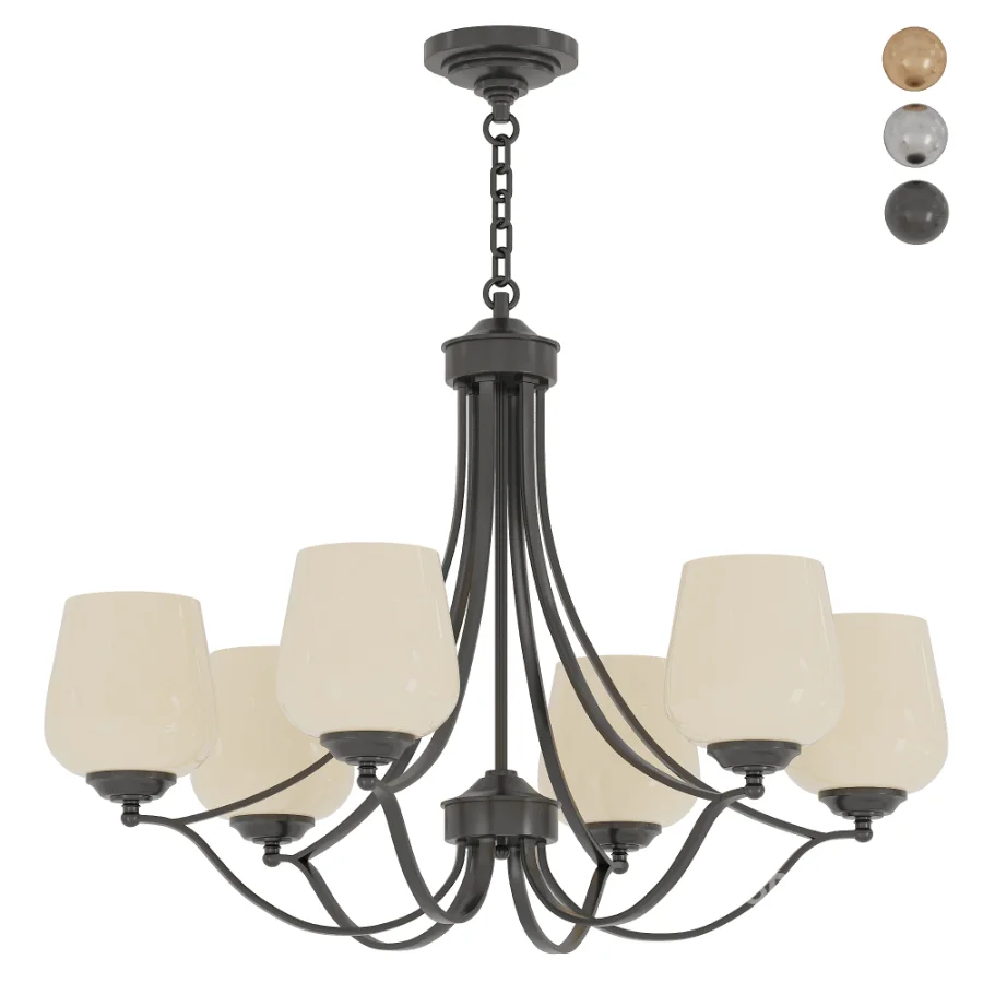 Light Dimmable Traditional Chandelier Image 1