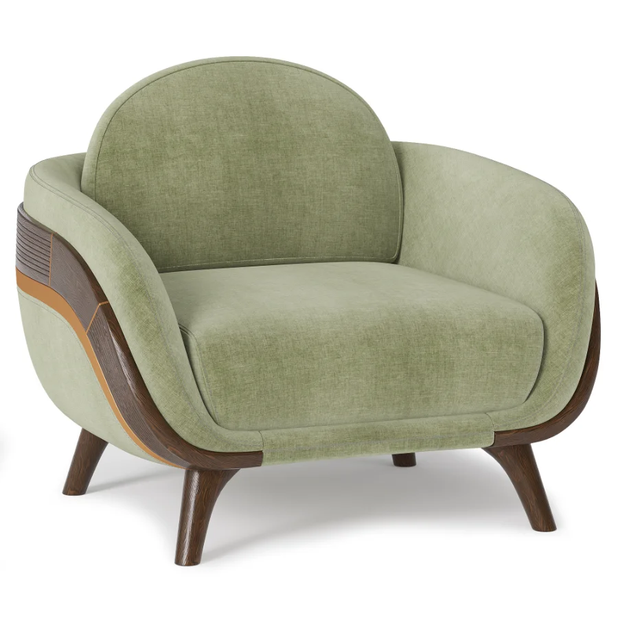 Modern Lounge Armchair Image 5