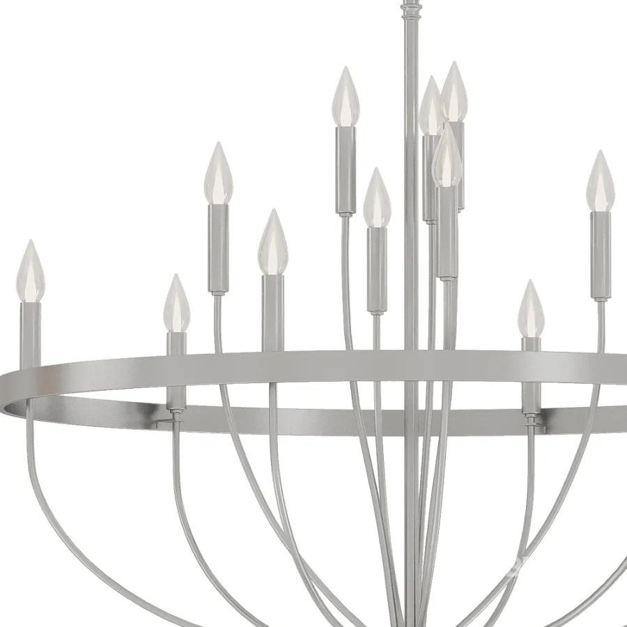 Graceful Curve Chandelier Image 7