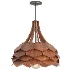 Wooden pendant lamp Dalia Rosewood - Thumbnail 2