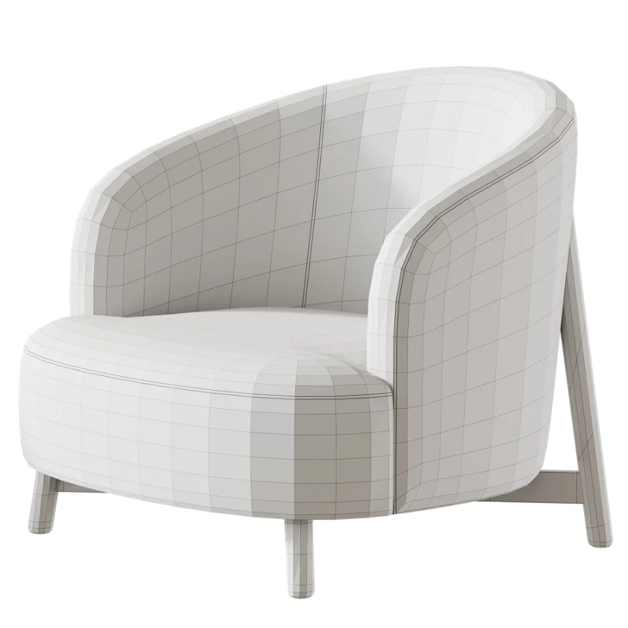 Copine Wood Porada Armchair Image 5