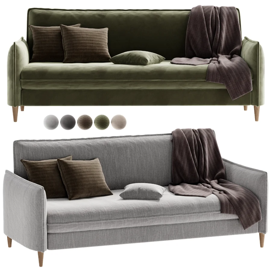 divan dara velvet Image 5