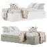 BARI White Trundle Bed - Thumbnail 1