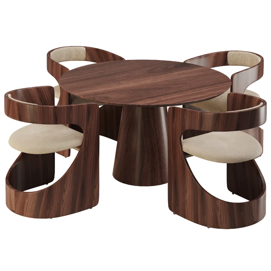 Dinning chair and table380 Image 1