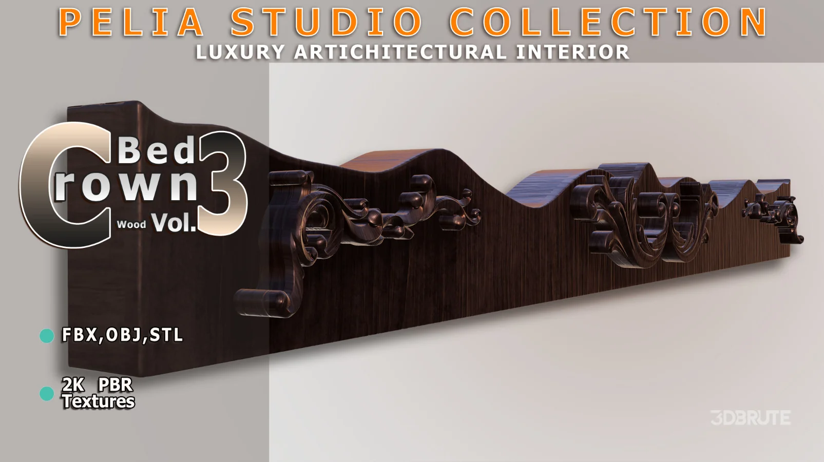 BedCrown-3-Wood Image 1