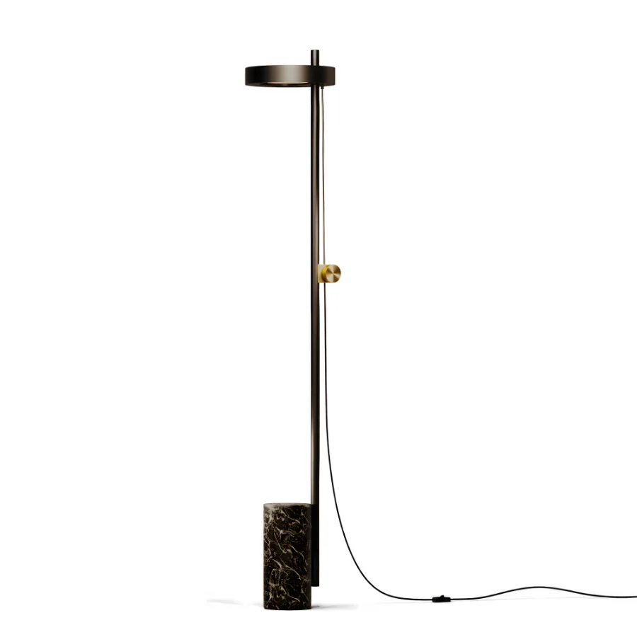 Rdgasp Cylinder Base Standing Floor Lamp Image 1