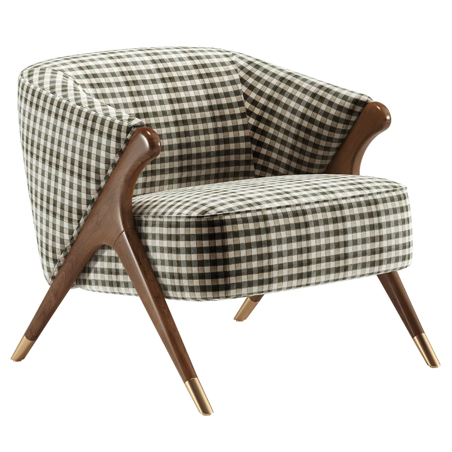 Mid Century Lounge Chair Image 4