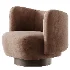 Novara Swivel Accent Chair - Thumbnail 3