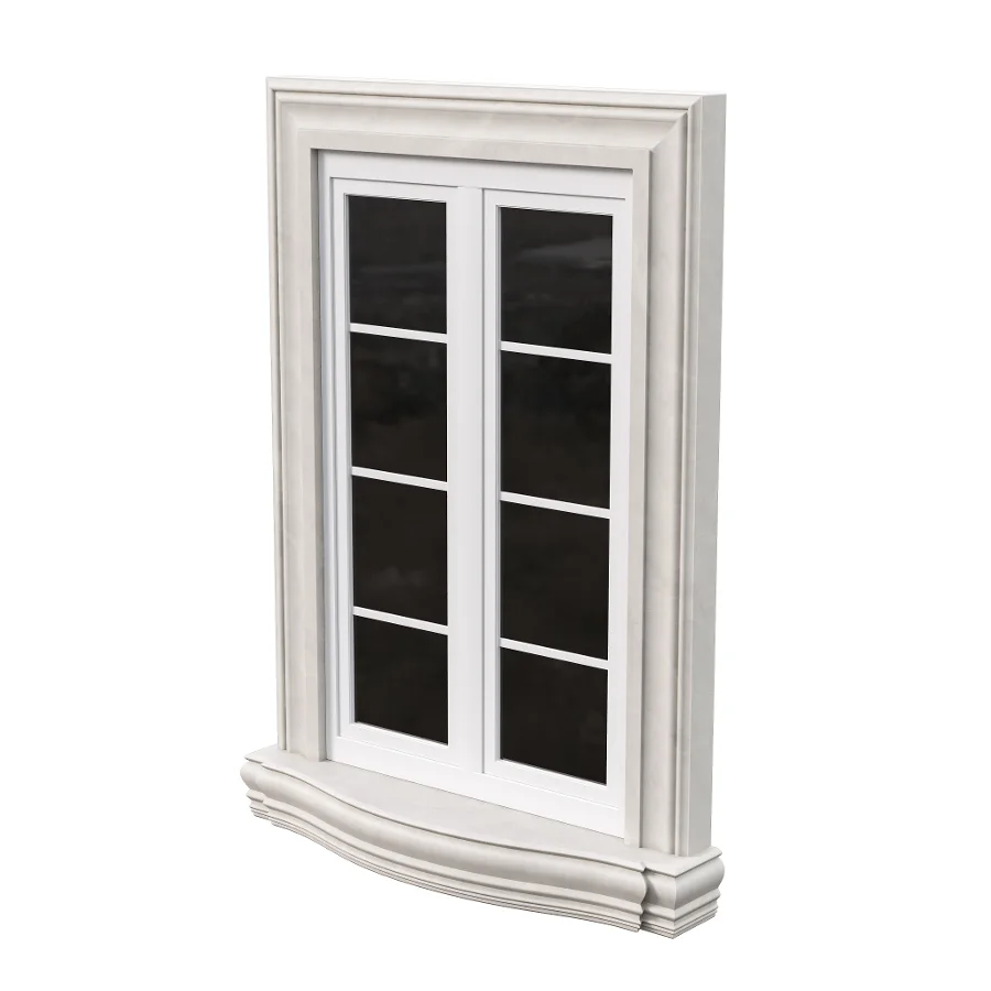 Architectural Classic Window 3D Model 17 Image 1