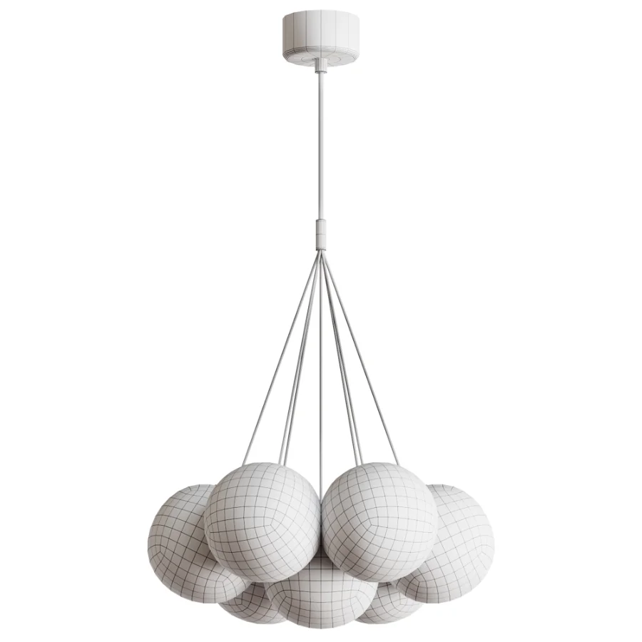 Bubble Chandelier Lighting Image 3
