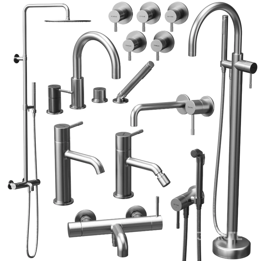 BOHEME UNO Faucet & Shower Set Image 3