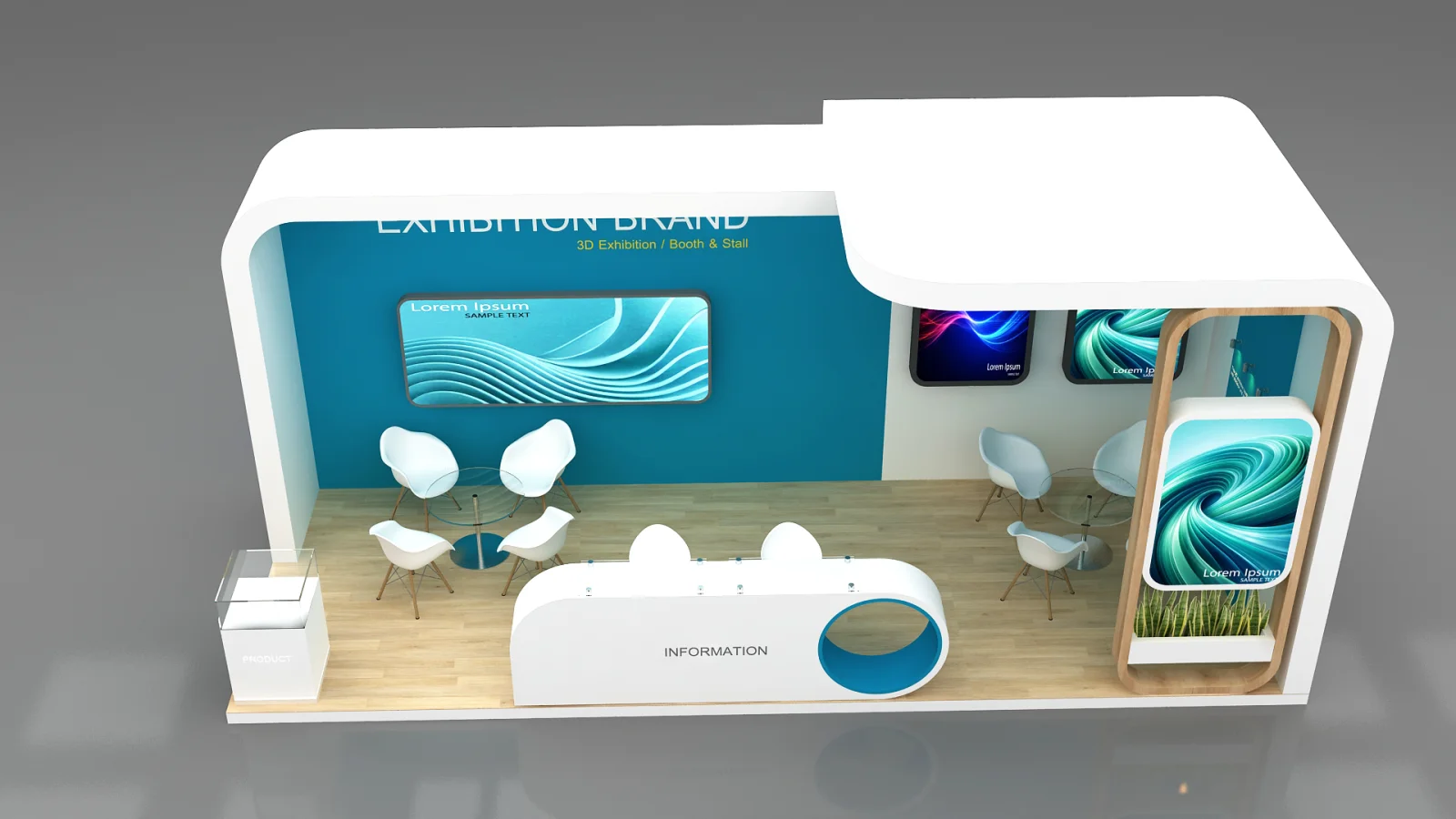 exhibition booth Image 1