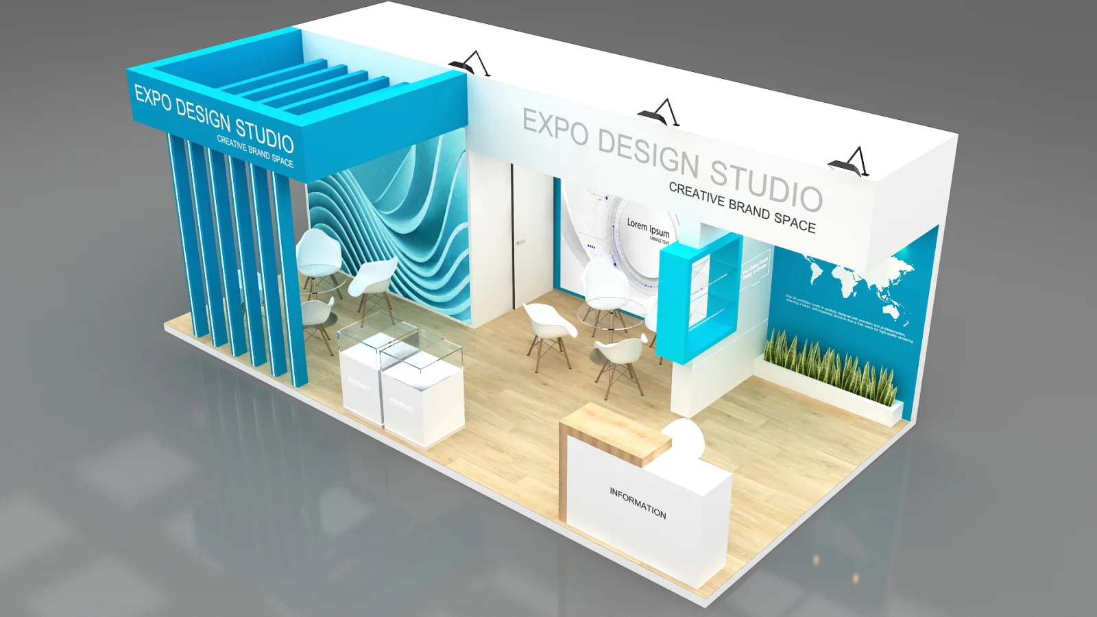 exhibition booth Image 1