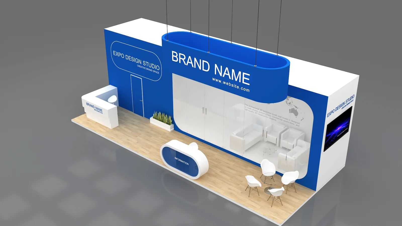 exhibition booth Image 1