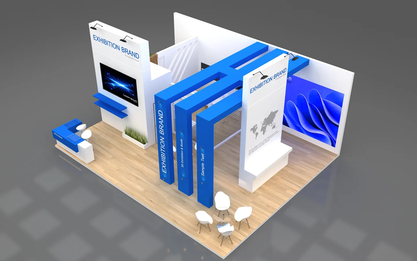 exhibition booth Image 1