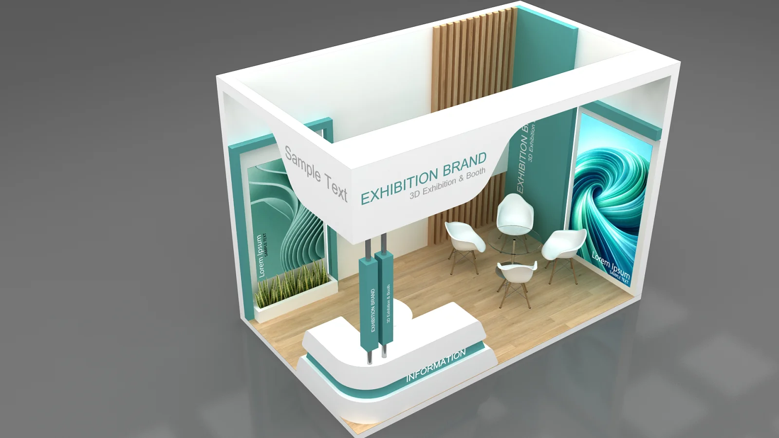 exhibition booth Image 1
