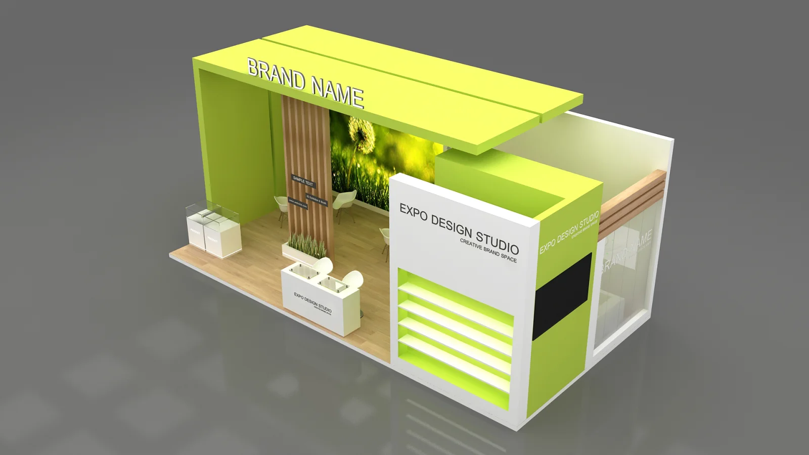 exhibition booth Image 1