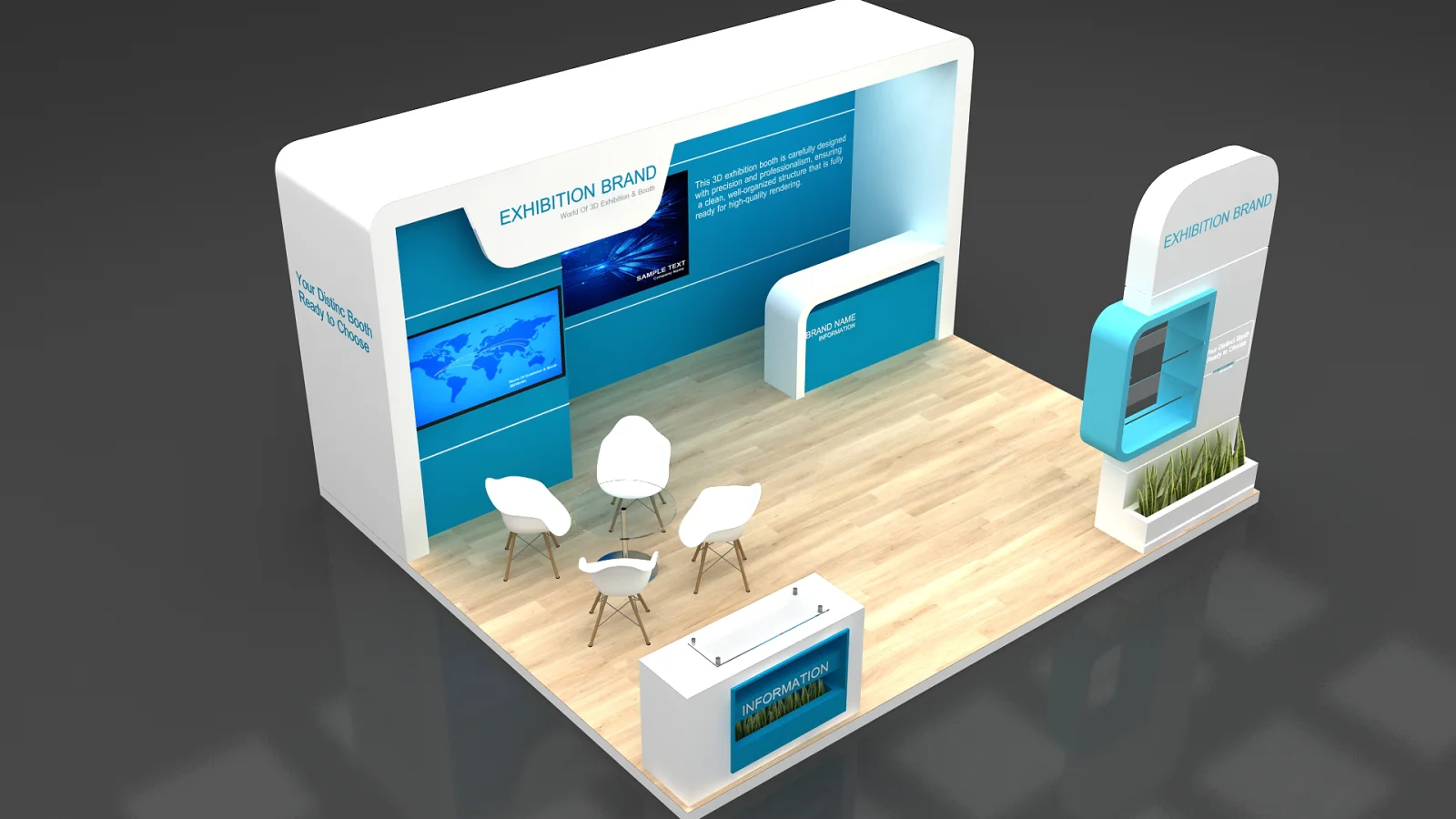exhibition booth Image 1
