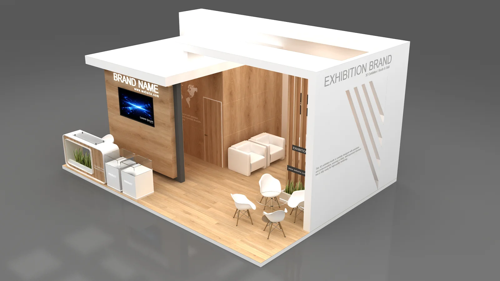 exhibition booth Image 1