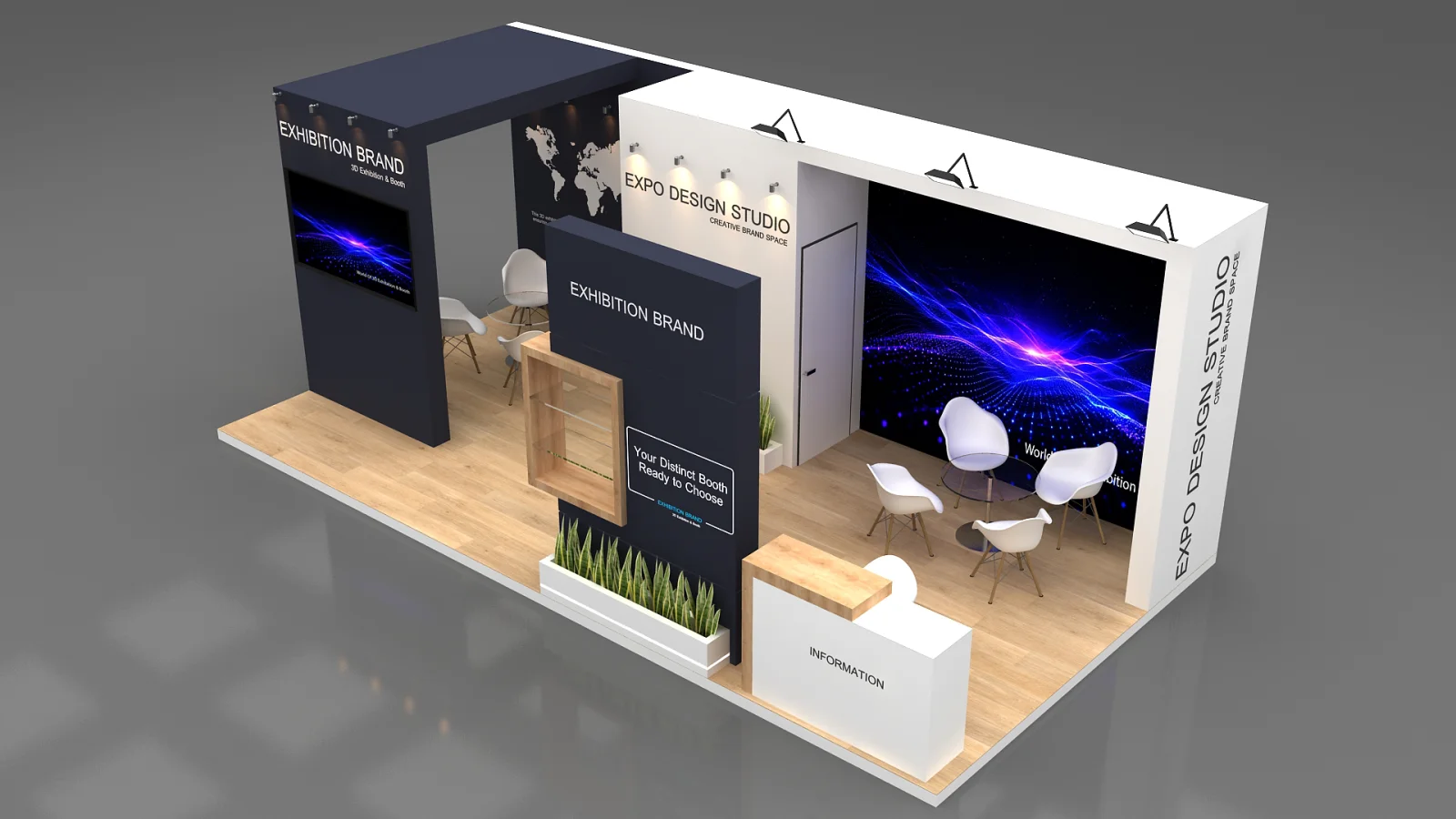 exhibition booth Image 1