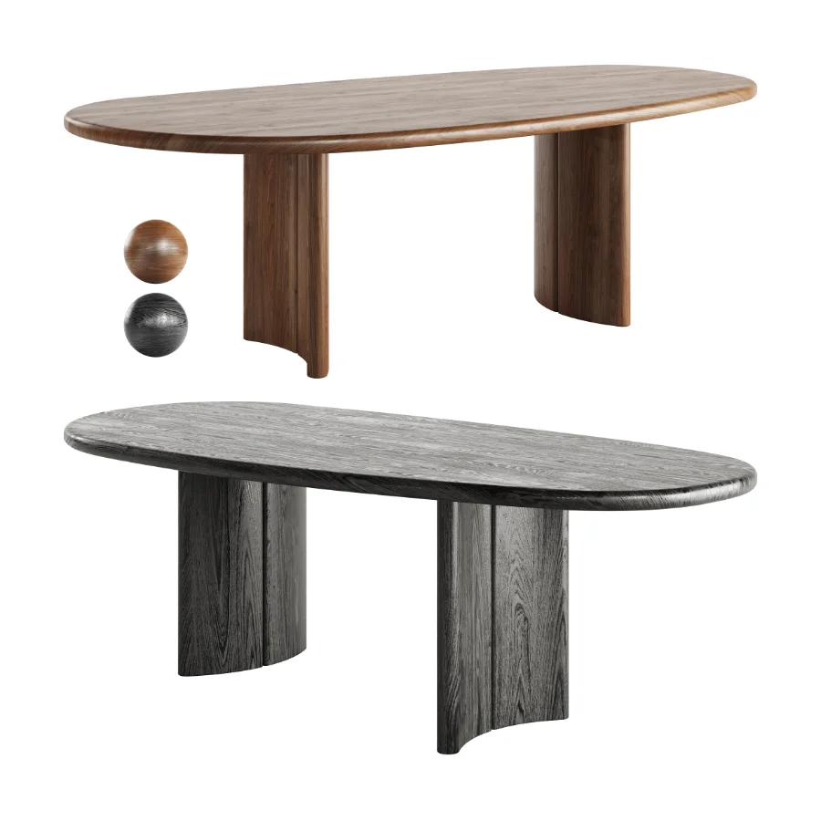 MEDIALUNA Table by Riva1920 Image 1