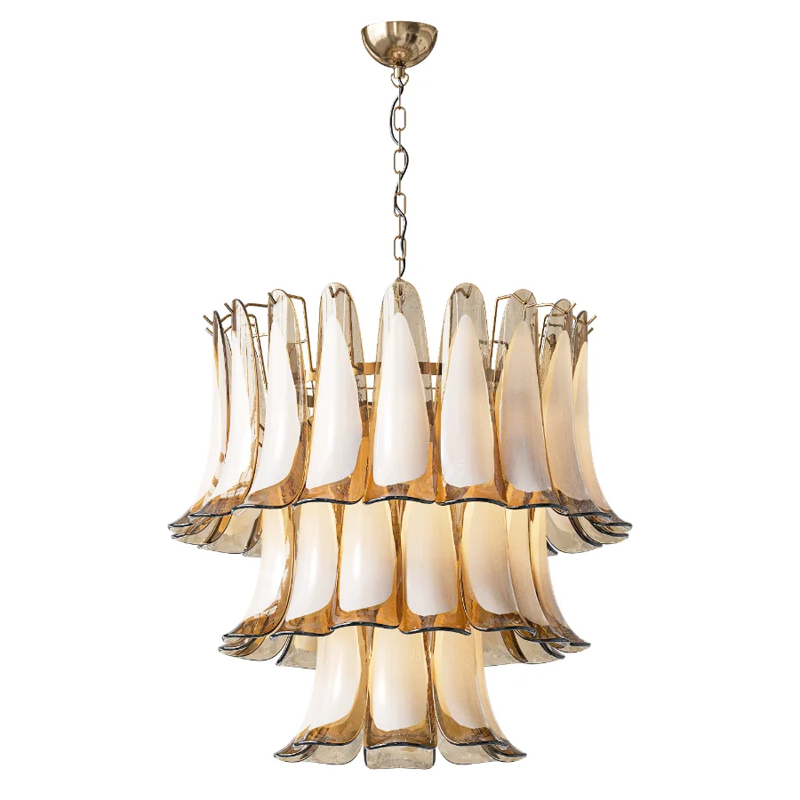 Lonso Taupe Chandelier Image 4