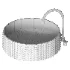 Glass countertop bathroom sink 4 colors - Thumbnail 6