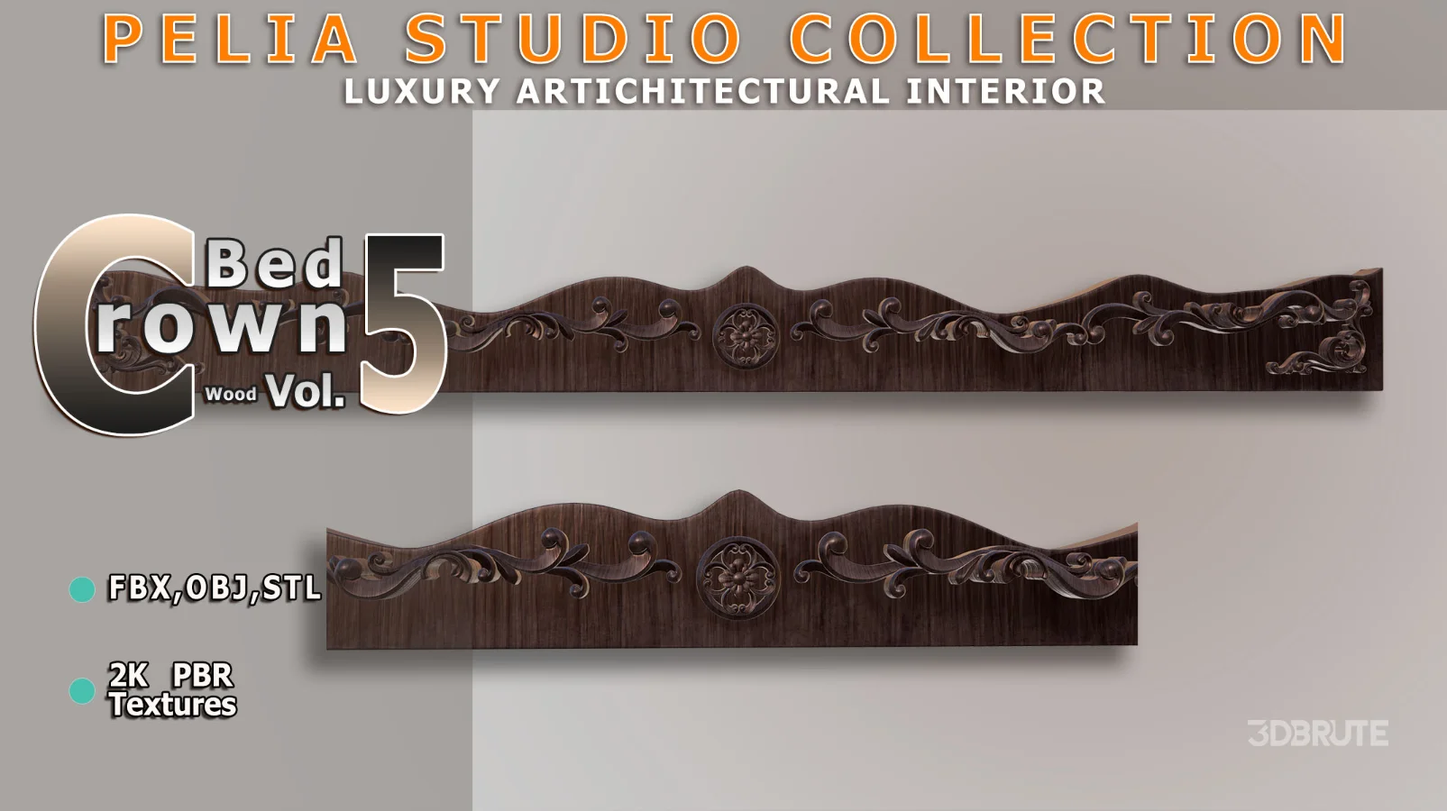 BedCrown-5-Wood Image 1
