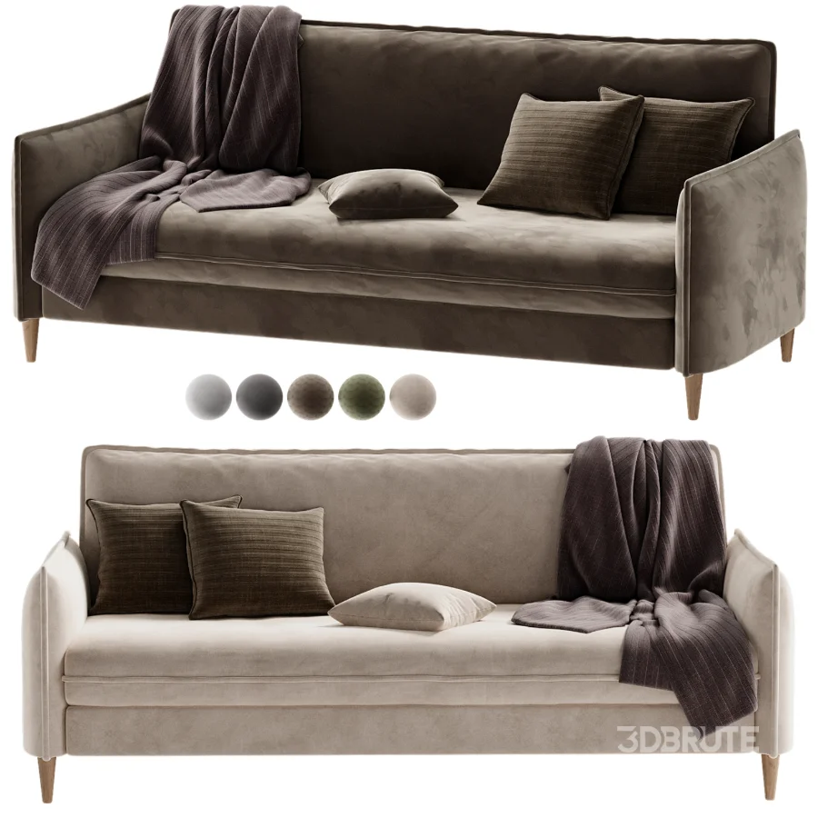 divan dara velvet Image 3