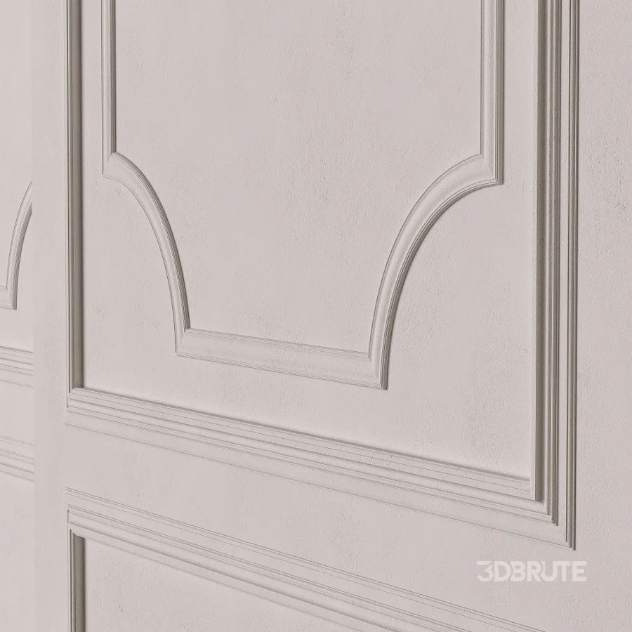 Classic 3D Wall Panel Elegant Design for Interior Decor 18 Image 1