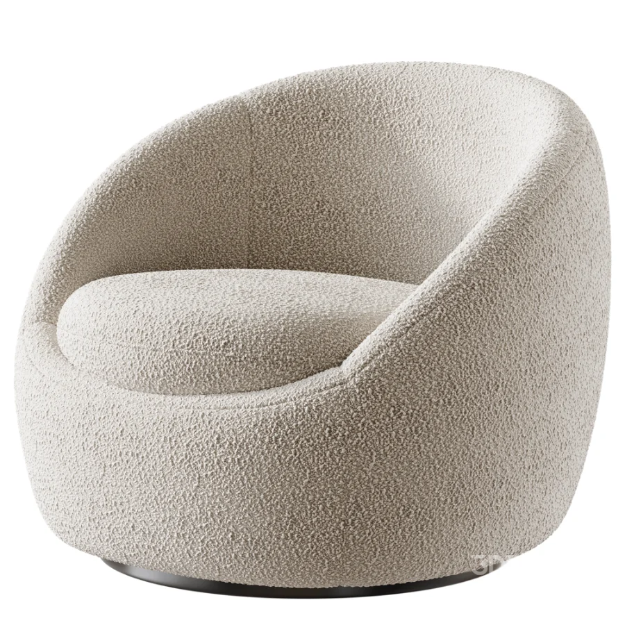 Cozy Swivel Chair Image 2