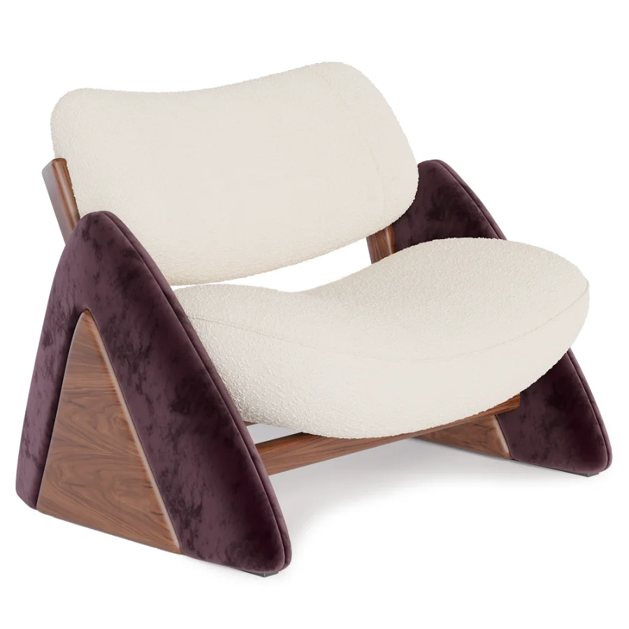 Triangular chair Image 1