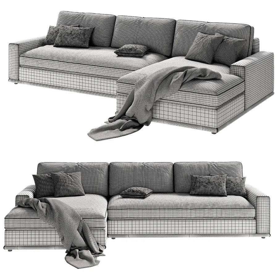 Ethan 2 Piece Chaise Sectional Image 7